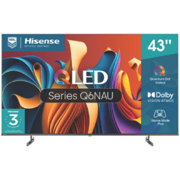 Hisense 43" Q6NAU 4K QLED Smart TV