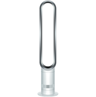 Dyson Cool AM07 White Silver Tower Fan.png